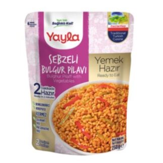 Pilav bulgur sebzeli aç ısıt ye