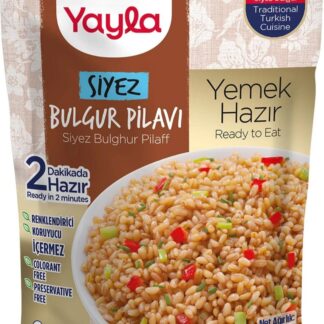 Pilav siyez bulgur pilavi ısıt ye