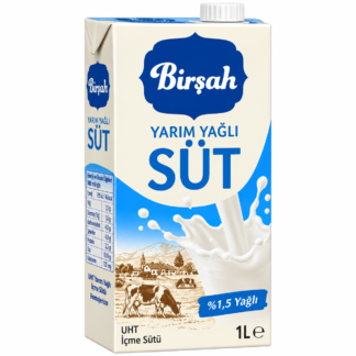 Süt Birşah marka yarım yağlı