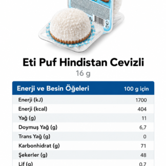 Eti puf hindistan cevizli 35 gram