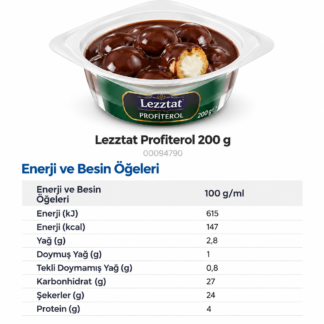 Çikolata profiterol  200 gram