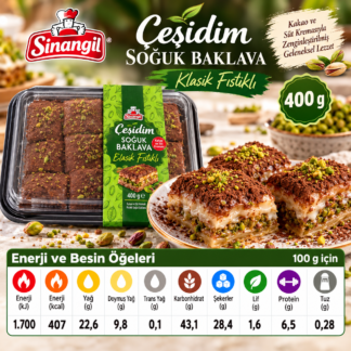Tatlı sinangil baklava 400 gram