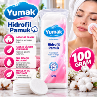 Yumak hidrofil pamuk 100 gram