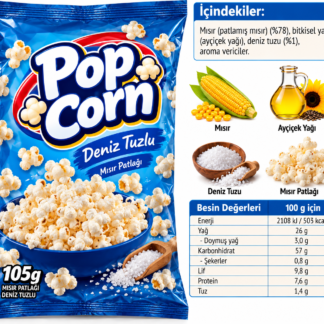Cips nutts patlamış mısır