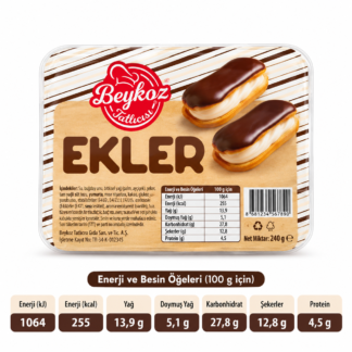 Cikolata ekler beykoz tatlıcısı 240 gram